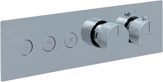 Allen Brau Смеситель для душа Liberty 5.33003-00 (с внутренней частью, 3 выхода) хром – фото-1