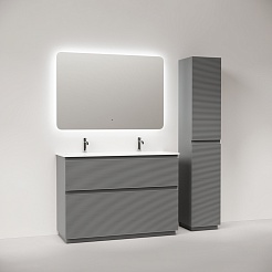 Sancos Тумба под раковину напольная Folk Floor 120 ergraut soft – фотография-4