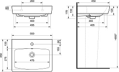 Акватон Мебельная раковина Нео 55 – фотография-4