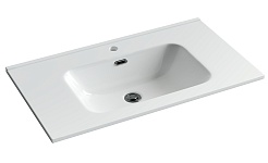 Ceramicanova Мебельная раковина Element 81 CN7005 белая – фотография-1