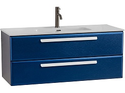 Cezares Тумба с раковиной Eco Cer-N 120 sapfiro CZR-8095-120 ручки сатин – фотография-1
