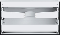 Vivon Тумба под раковину Ostin 90 подвесная черная матовая – фотография-4