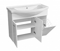 Stella Polare Мебель для ванной Концепт 90, корзина – фотография-3