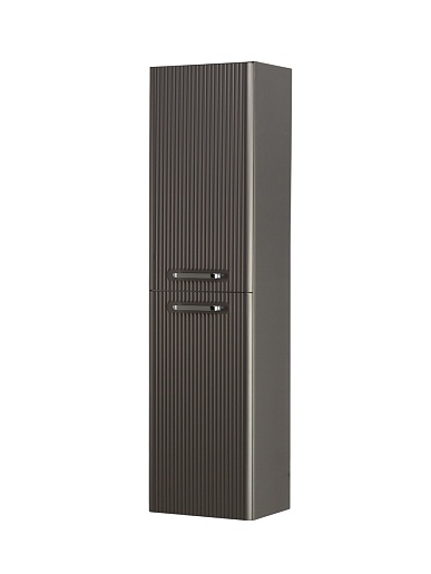 BelBagno Шкаф подвесной Due 40/150 оружейная сталь ручки Хром полированный – картинка-3