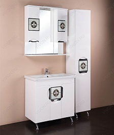 Onika Мебель для ванной Флорена-Квадро 80 белая – фотография-2