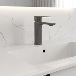 Teymi Смеситель для раковины Lori T10258 графит матовый – фотография-10