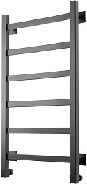 Domoterm Полотенцесушитель Квадро Плюс П6 400x800 черный – фотография-2