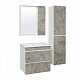 Runo Пенал для ванной Манхэттен 35 серый бетон – фотография-9