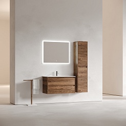 Sancos Тумба с раковиной Libra 100 дуб чарльстон раковина Element 101 CN7003 – фотография-9