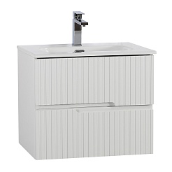 Cezares Тумба с раковиной Duet 60 подвесная CZR-8073-60 bianco lucido – фотография-1