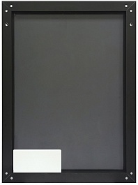 Continent Зеркало Solid Black Led 600x800 – фотография-7