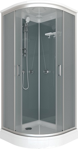 Triton Душевая кабина Прайм-Сатин-Вельвет 90x90 А – фото-1