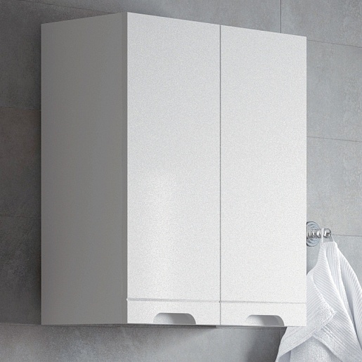 Corozo Шкаф навесной Лея 55 белый – фотография-4