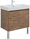 Aquanet Тумба под раковину Nova Lite 75 2 дверцы подвесная дуб рустикальный – картинка-21
