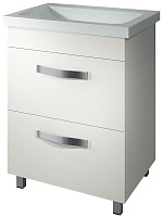 Какса-а Тумба для умывальника Хилтон 60 напольная, белая