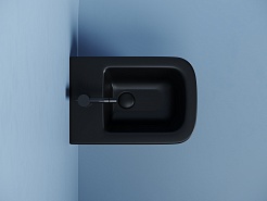 Ceramicanova Подвесное биде Union CN4010MB чёрный матовый – фотография-2