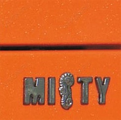 Misty Тумба с раковиной Елена 70 оранжевая – фотография-3
