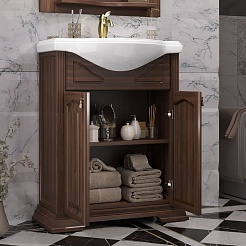 Opadiris Мебель для ванной Риспекто 65 орех антик – фотография-4