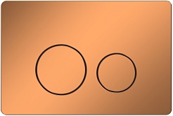 Ceruttispa Клавиша смыва CR04RG розовое золото – фотография-2