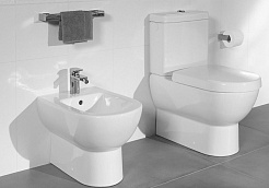 Villeroy & Boch Биде напольное Subway 7410 0001 alpin – фотография-4