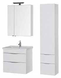 Aquanet Мебель для ванной "Эвора 70" белая – фотография-3