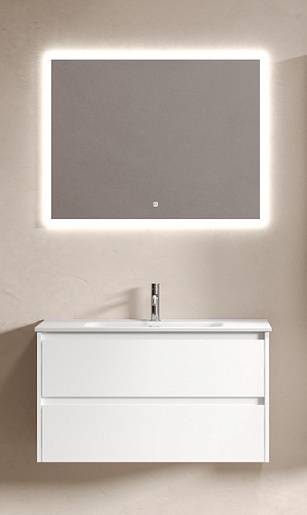 Sancos Мебель для ванной Libra 90 белый глянец – фото-1