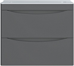 Vivon Тумба под раковину Ostin 60 подвесная серая матовая – фотография-5