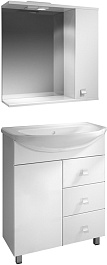 Какса-а Мебель для ванной Домино 70 R – фотография-1