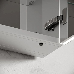Sancos Зеркало-шкаф Evoke 100 с LED подсветкой SC80100 – фотография-4