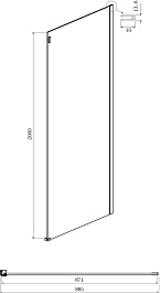 Ambassador  Душевой уголок Benefit 150x90 19022204HBB-90HBB – фотография-8