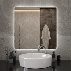 Teymi Зеркало Solli Oreol Pro 80/80 LED сенсор T20260 – фотография-6