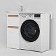 Am.Pm Мебельная раковина над стиральной машиной X-Joy 100 L белая – фотография-12