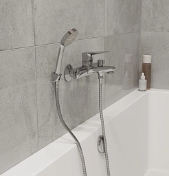 Mixline Смеситель для ванны 35k ML14-01 хром – фотография-4