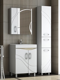 Vigo Мебель для ванной Mirella 60 белая – фотография-2