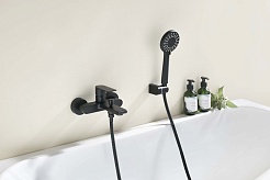 Aquatek Душевая система Лира AQ1449MB матовый черный – фотография-5