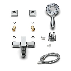 Tokito Смеситель для ванны AKARI хром TOK-AKA-1014 – фотография-4