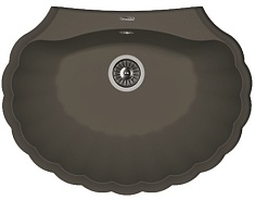 Florentina Мойка гранитная Гребешок антрацит