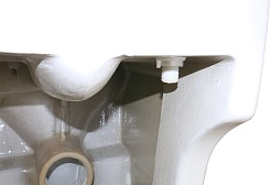 Azario Унитаз-моноблок Scala AZ-8101 безободковый с бачком с сиденьем микролифт белый – фотография-18