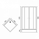 Royal Bath Душевой уголок RB-L-3002 800x800x1850 – картинка-14