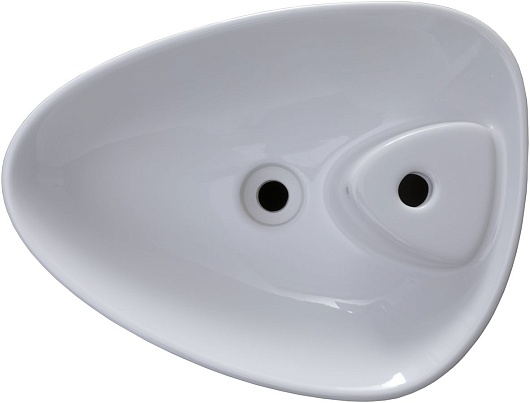 Allen Brau Раковина напольная Infinity 4.21015.20 белый глянец – картинка-5