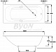 Byon Чугунная ванна IDE 180x85 – картинка-14