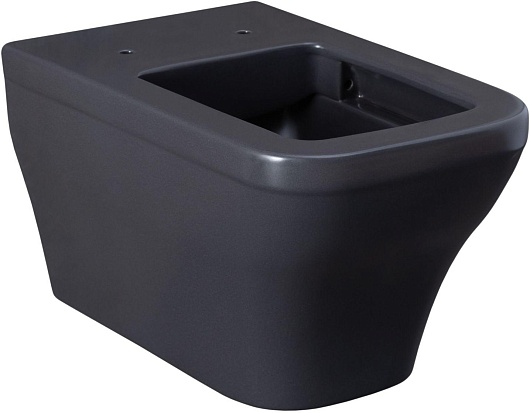 Allen Brau Унитаз подвесной Infinity 4.21011.AN антрацит с крышкой 4.21014.AN – картинка-17