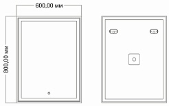 Mixline Зеркало Минио 60 – фотография-3