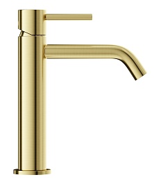 Sancos Смеситель для раковины Etna брашированное золото PVD покрытие SC9003BG – фотография-2