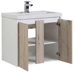 Aquanet Тумба с раковиной "Клио 70" дуб кантри – фотография-8