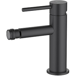 Aquatek Смеситель для биде Европа AQ1318MB матовый черный – фотография-1