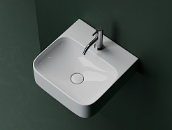 Ceramicanova Раковина Aura 43/39 CN2005 белая – фотография-3