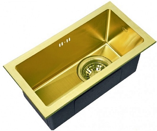 Zorg Кухонная мойка INOX-PVD SZR 2344 BRONZE – фото, картинка, фотография-1