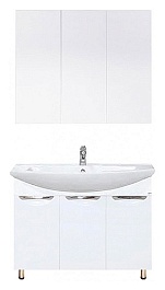 Misty Тумба для умывальника Лаванда 105 прямая – фотография-2