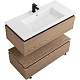 Cezares Тумба с раковиной Slider 100 с 2 ящиками дуб тангент – картинка-35